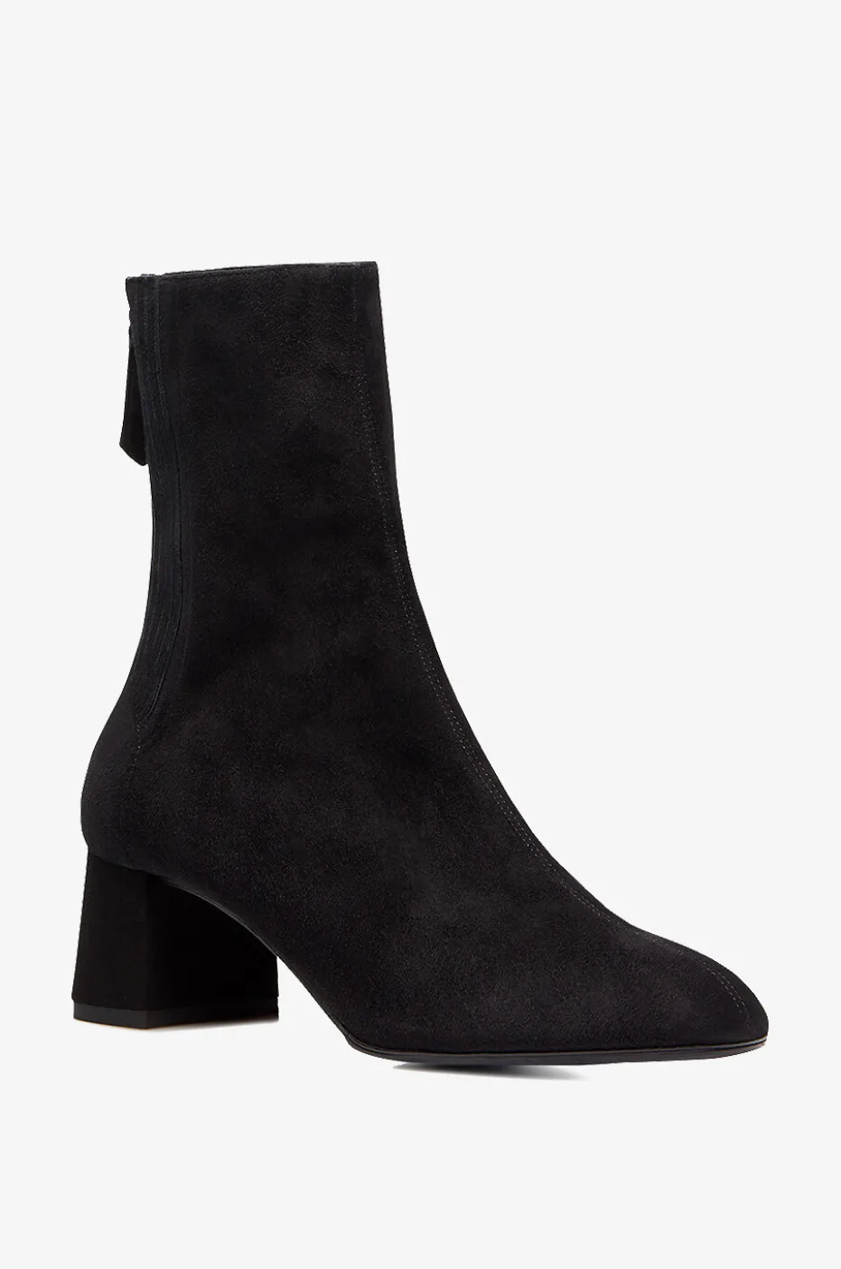 Stiefeletten aus Wildleder mit Absatz Saint Honoré 50