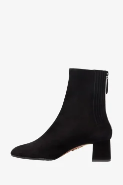 Stiefeletten aus Wildleder mit Absatz Saint Honoré 50
