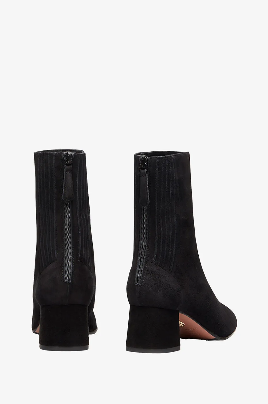 Stiefeletten aus Wildleder mit Absatz Saint Honoré 50