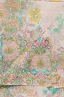 Stola mit Blumenmuster aus Kaschmir und Seide Poetica