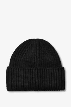 Strickmütze mit gesticktem Logo
