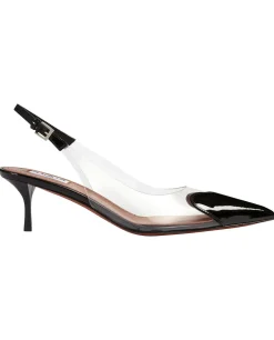 Transparente Slingback-Pumps Le Coeur 55