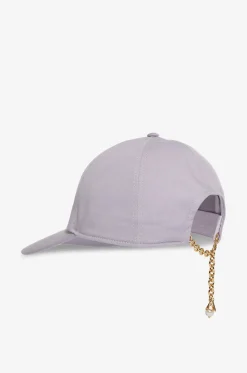 Twill-Baseballkappe mit Logostickerei Chloé Charms