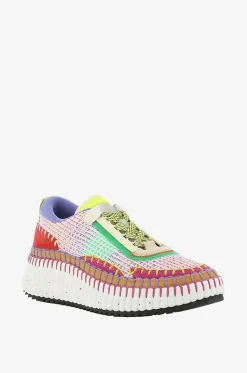 Umweltfreundliche niedrige Sneakers aus Mesh Nama