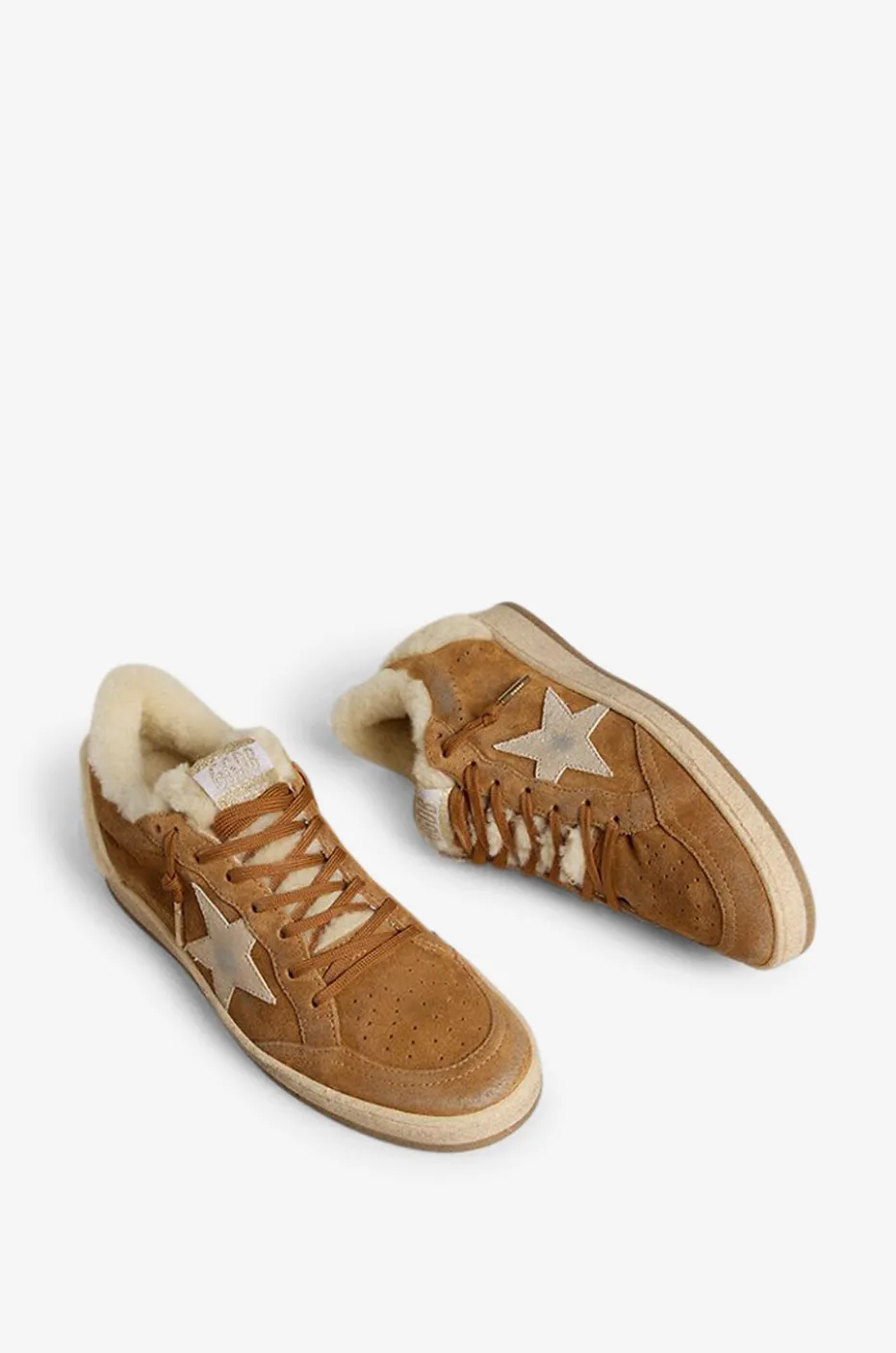 Vintage Wildleder-Sneakers Ball Star