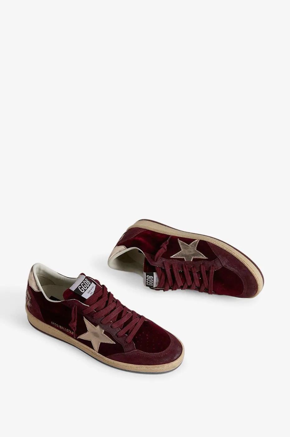 Vintage-Ledersneakers Ball Star