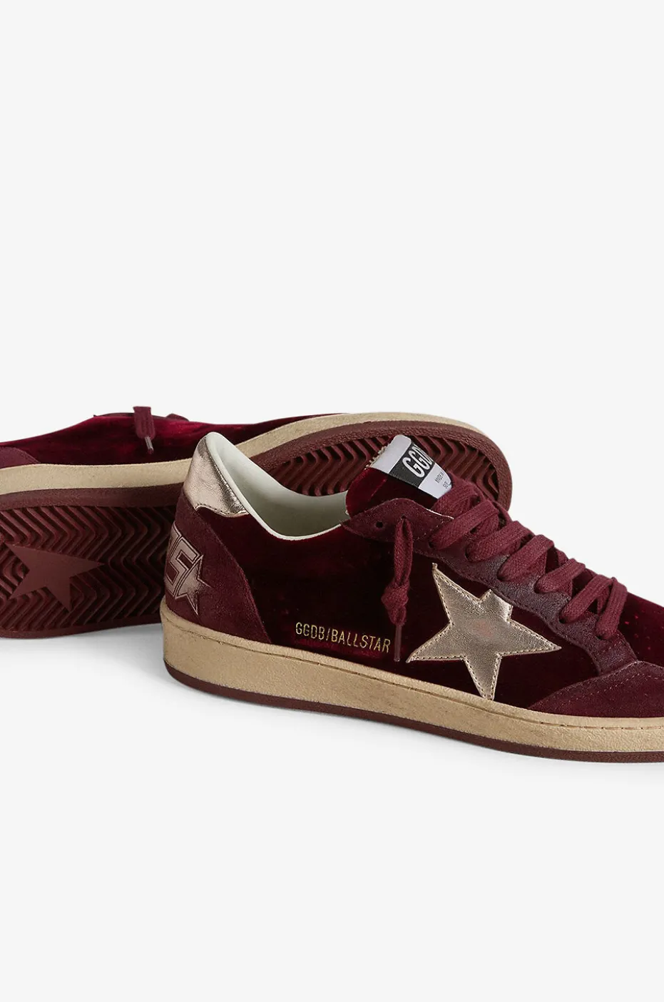 Vintage-Ledersneakers Ball Star