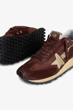 Vintage-Veloursleder Sneakers Running Marathon