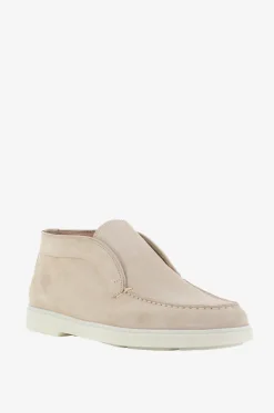 Wildleder-Dessertboots mit Gummisohle