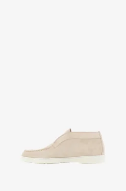 Wildleder-Dessertboots mit Gummisohle