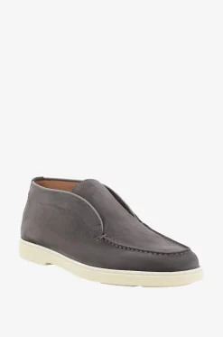 Wildleder-Dessertboots mit Gummisohle