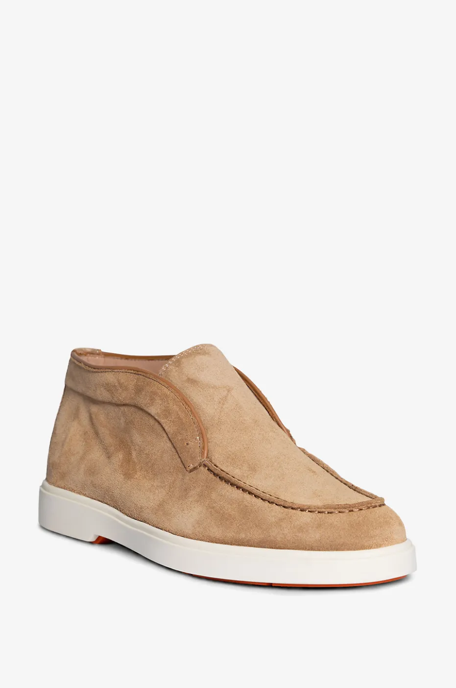 Wildleder-Dessertboots mit Gummisohle