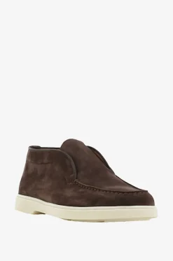 Wildleder-Dessertboots mit Gummisohle