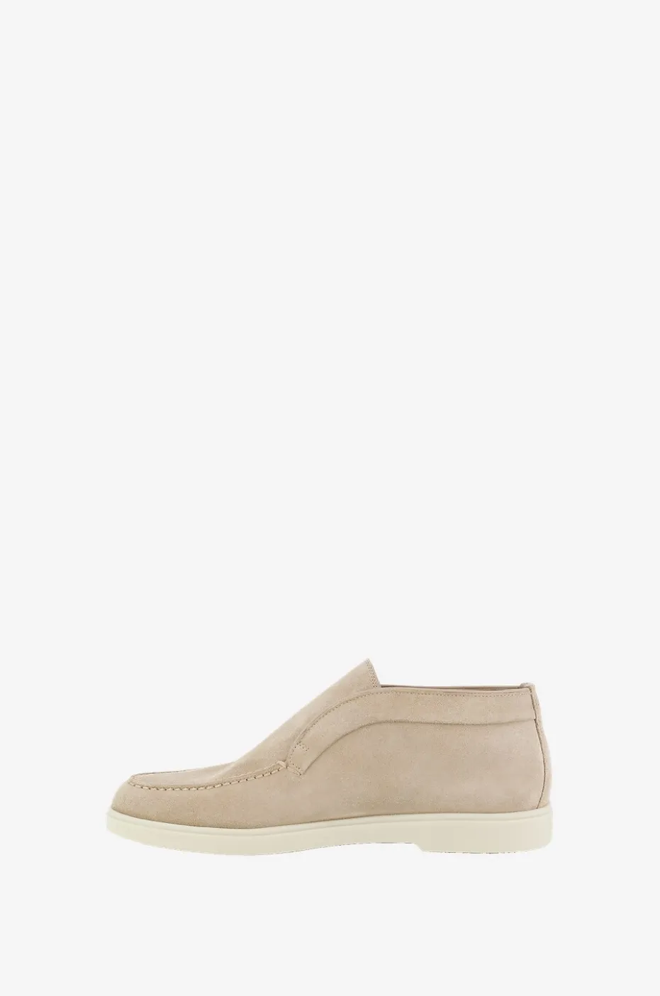 Wildleder-Dessertboots mit Gummisohle