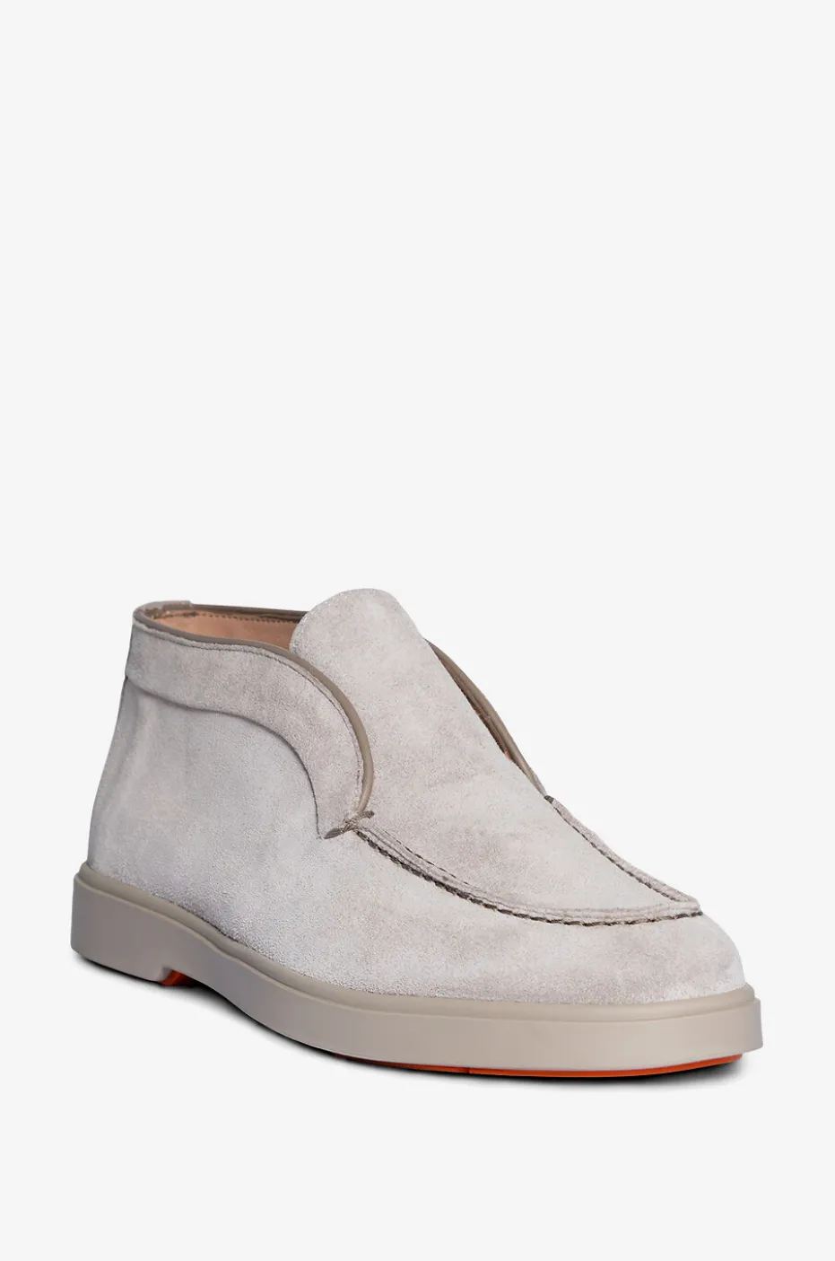 Wildleder-Dessertboots mit Gummisohle