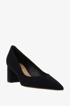 Wildleder-Pumps mit Blockabsatz Aris 55