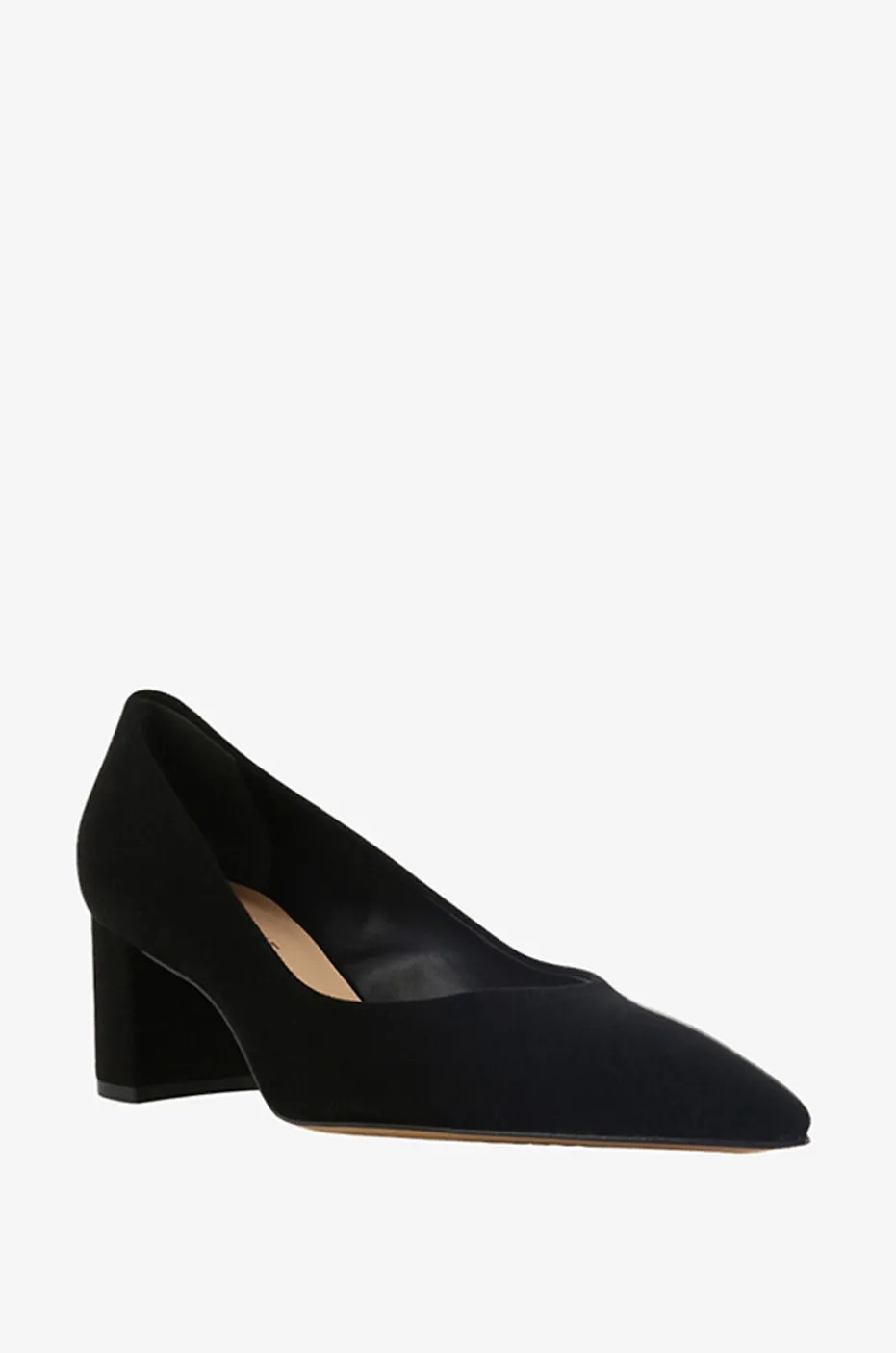 Wildleder-Pumps mit Blockabsatz Aris 55
