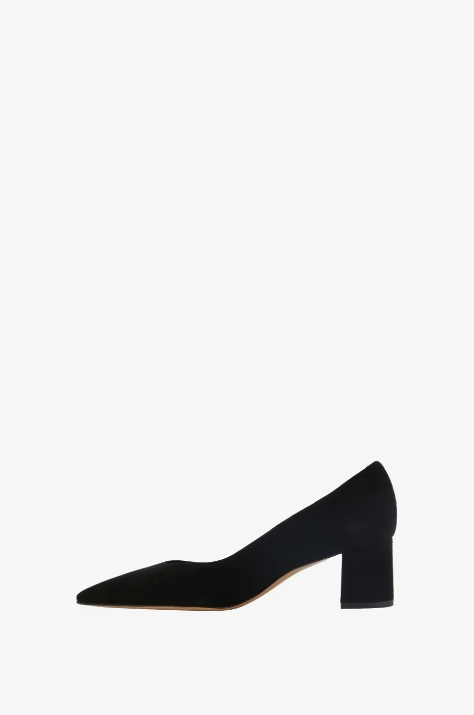 Wildleder-Pumps mit Blockabsatz Aris 55