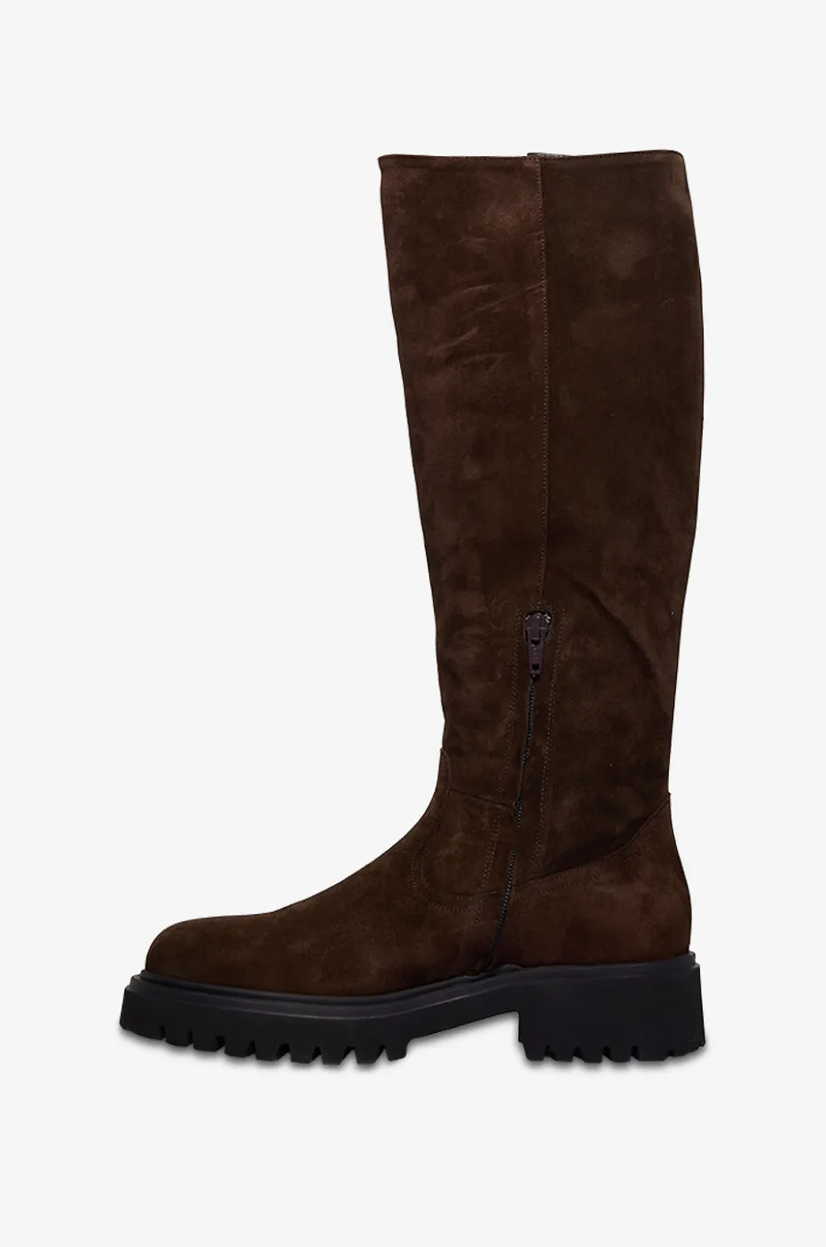 Wildleder-Stiefel mit dicker Sohle Winton Velour 40