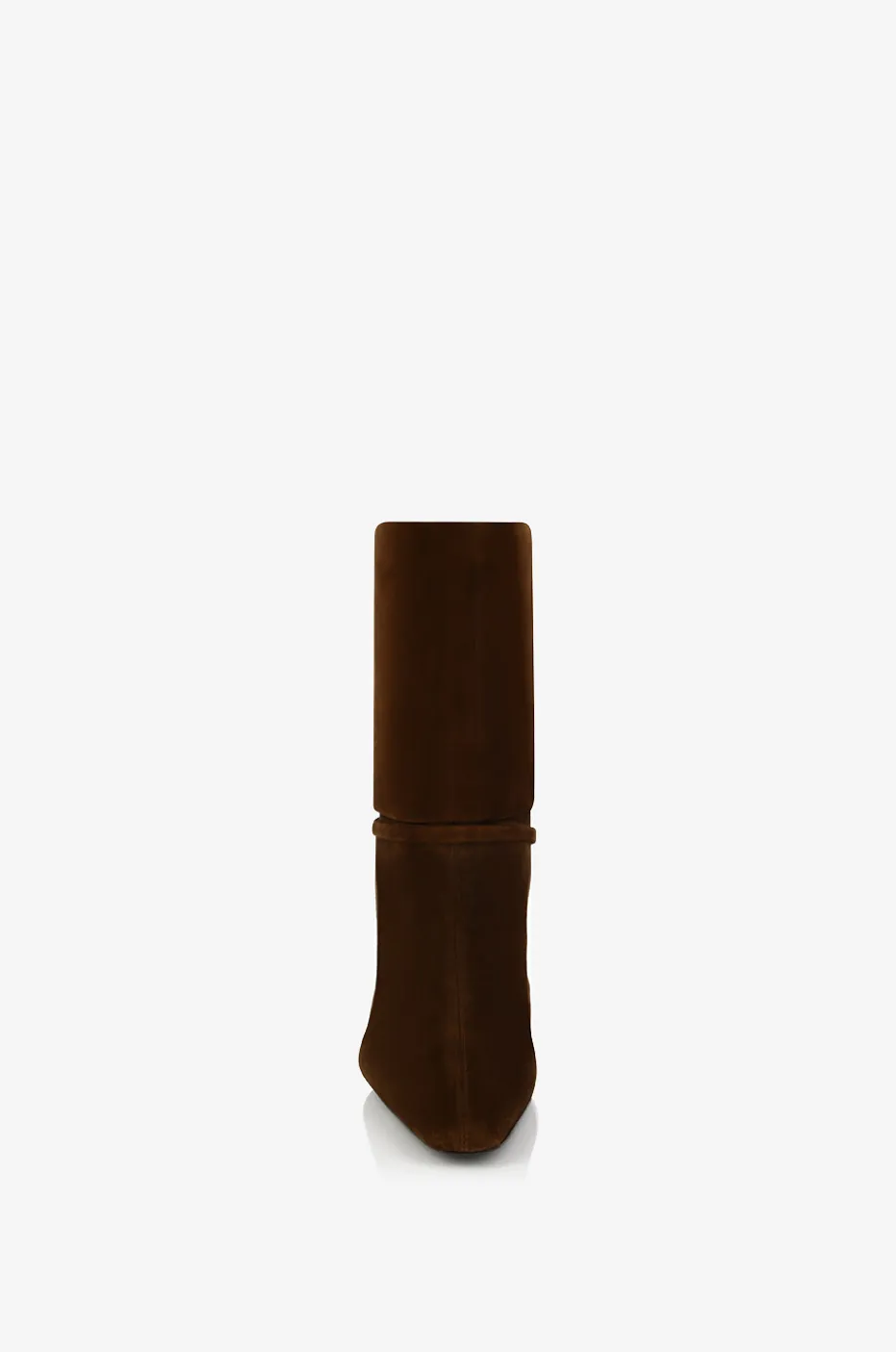 Wildlederstiefeletten mit Pfennigabsatz Niki 90
