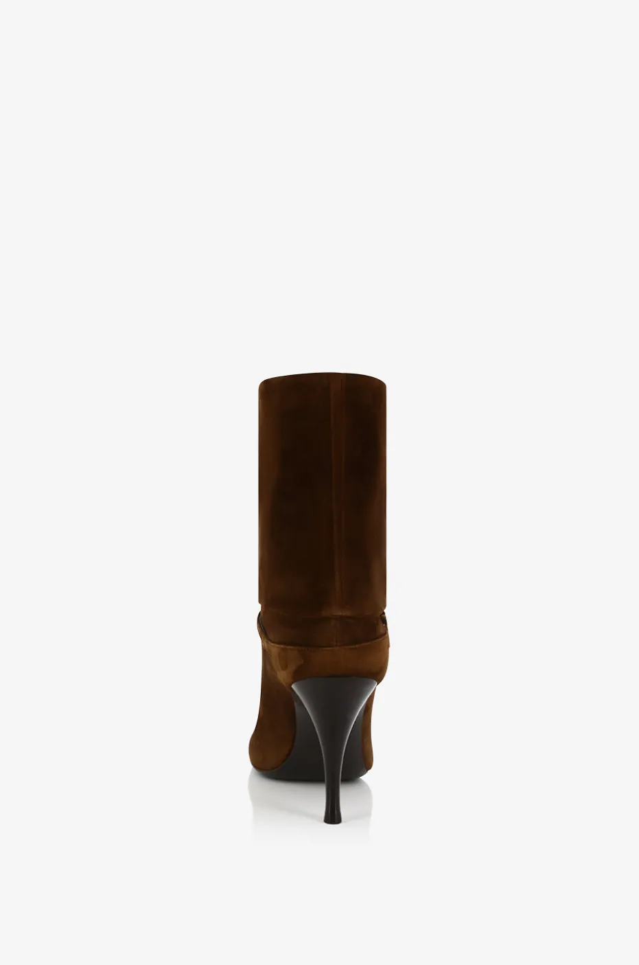 Wildlederstiefeletten mit Pfennigabsatz Niki 90